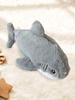 Shark Pencil Case Large Capacity Plush Shark Stationery Bag Portable Kawaii Pencil Bag for School Office Supplies