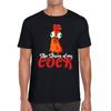 Stop Staring At My Cock Funny Unisex Mens T Shirt Womens Tops Tees