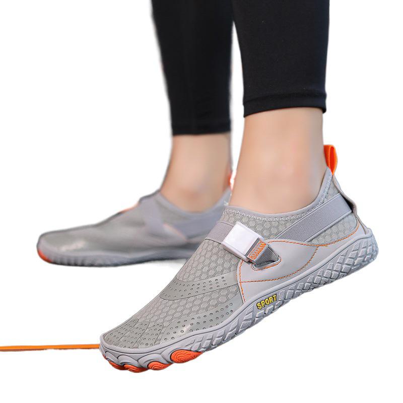Leichte, rutschfeste Barfuß-Wasserschuhe - Atmungsaktiv, mit dicker Sohle, minimalistisches Design für Strand und Schwimmen, Unisex.