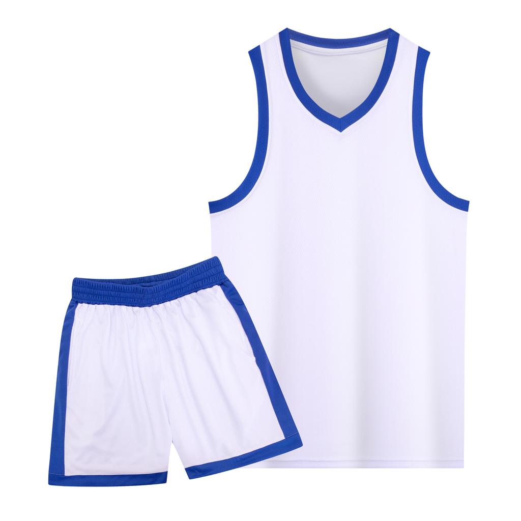 Children's Basketball Jersey Set American Narrow Shoulder Men's and Women's Game Sleeveless Quick-drying Training Jersey Printable Training Jersey