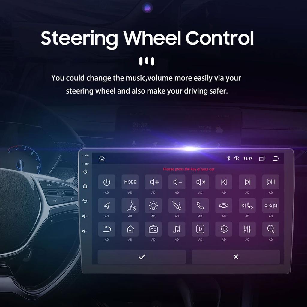 Hizpo Rádio de Carro Inteligente Carplay 4G Android 12 para Opel Antara 1 2006 - 2017 Reprodutor de Vídeo Multimídia Navegação GPS 2 Din Autorrádio Unidade Principal PC