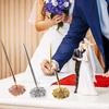 Glattschreibender Unterschreibstift Hochzeitsdeko Metall Stifthalter Ständer Brautparty