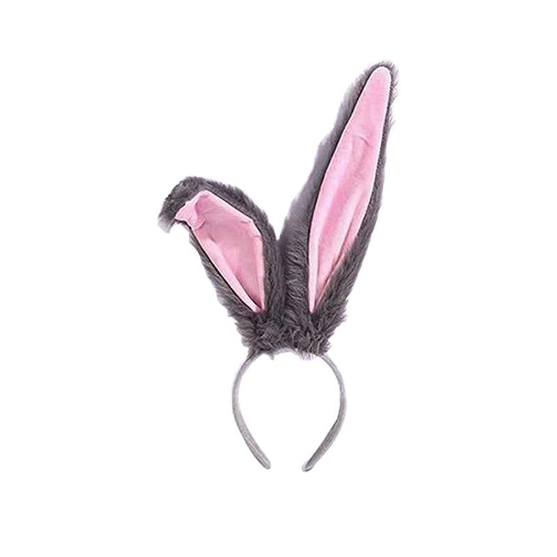Judy Rabbit long ears headband new cos bunny funny cute headband accessories