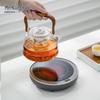 Nanshan Mr. Kung Fu Heat-Resistant Glass Steaming Tea Kettle