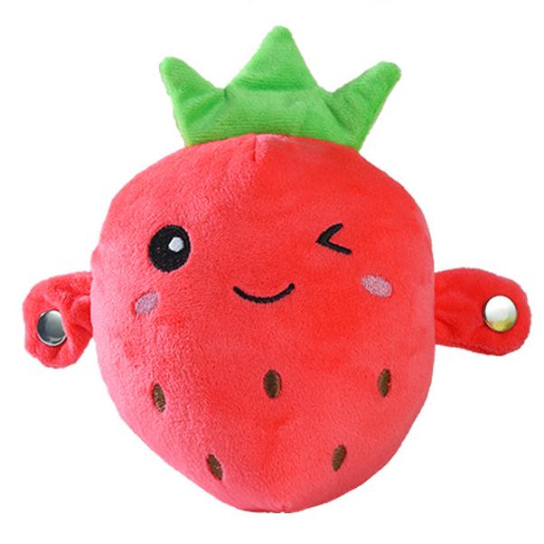 Fruit Beat Induction Parent-Child Music Interactive Doll Strawberry Robot Plush Toy Electric Toy Banana