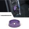Car Headlight Switch Knob Button Ring Cover Trim for 2010-2017 Dodge RAM Purple