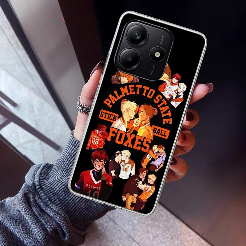 Andreil All For The Game Palmetto State Foxes Phone Case For Xiaomi Redmi Note 15 14 14S 13 12S 12 Pro Plus 11S 11 10S 10 4G Cov