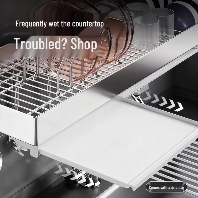 YouShu 304 Stainless Steel Window Sink Storage Rack
