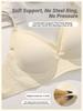 Small Breast Seamless Bra Women'S Push-Up Comfortable Non-Underwire Soft Support Closed Underwear For Women With Breasts No Rims