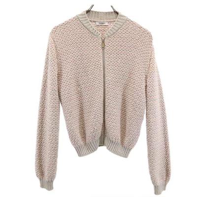 MAX&CO Glitter Zip Jacket M Pink Blouson Women Used