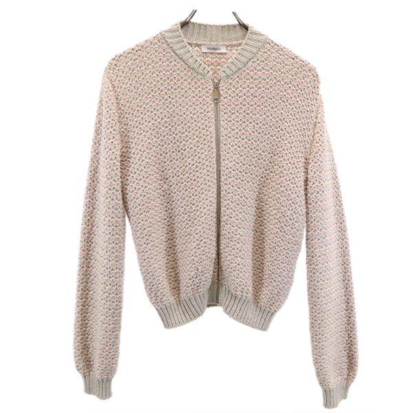 MAX&CO Glitter Zip Jacket M Pink Blouson Women Used