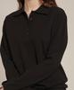 Iteoneolmomeonteu Hidden Logo Pique Shirt _ Black