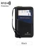 2024 RFID Anti-Theft Multi-Functional Passport and Travel Document Bag