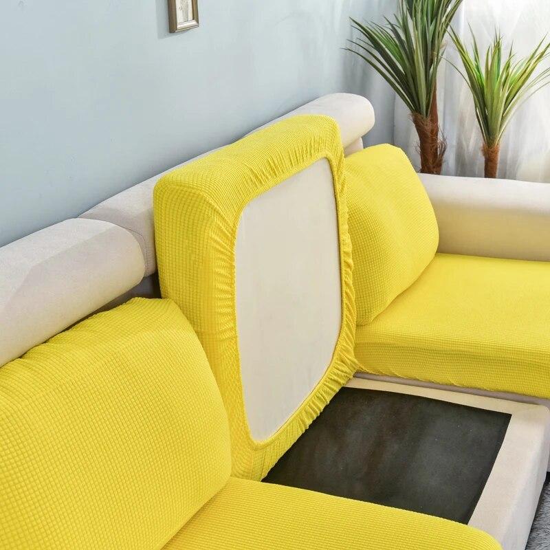 Stretch-Sitzbezug 110x180cm Chenille - Schutz Für Sofa & Sessel