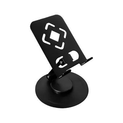 Adjustable Lightweight Foldable Tablet Holder Rack 360 Rotating Base Stand for Drawing Video Conferencing Watching Movie