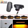 2Piece Flowing Turn Signal Light for Toyota Land Cruiser Prius Kluger Wish RAV4 Altezza Isis Lexus IS 200 300 Side Marker Lamp