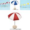Adorable Mini Sun Umbrella Micro Landscape Ornament For Charming Dollhouse Decor