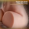 Masturbatore Maschile Realistico Giocattolo Adulto Femminile Tronco Anca Assistente Glutei e Stretto Passaggio Anale