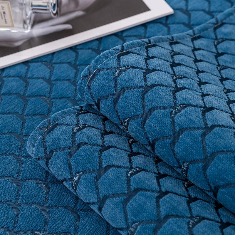 Chenille-Sofakissen, Vier Jahreszeiten, Universal, rutschfest, Modern, Einfacher Stil, Neuer Sofabezug, Kissenbezug, Stoff