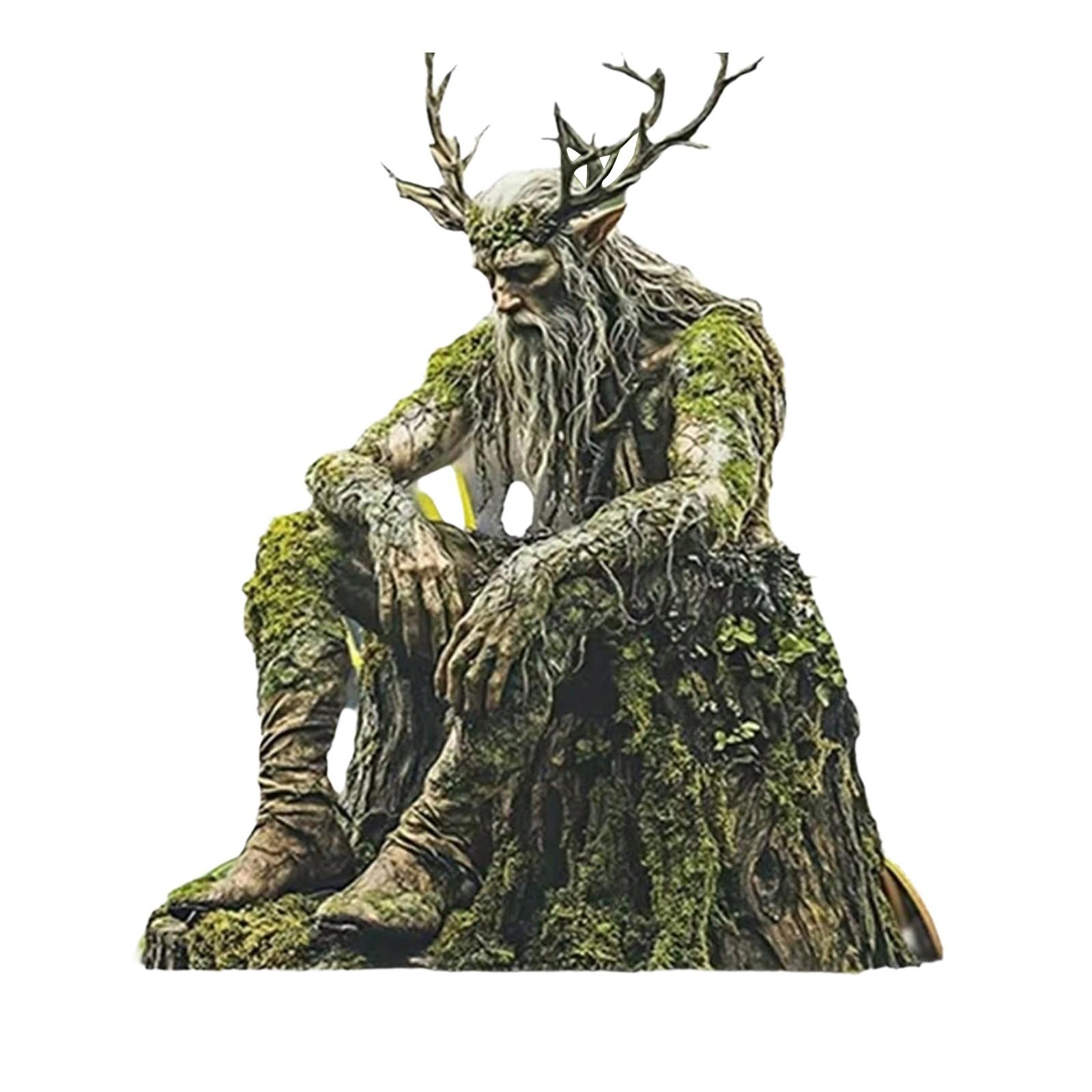 

Декоративные элементы из акрила 2D Tree Spirit, водонепроницаемые для дворов, украшения сада на открытом воздухе, свадьбы и вечеринки в саду One Size зелёный