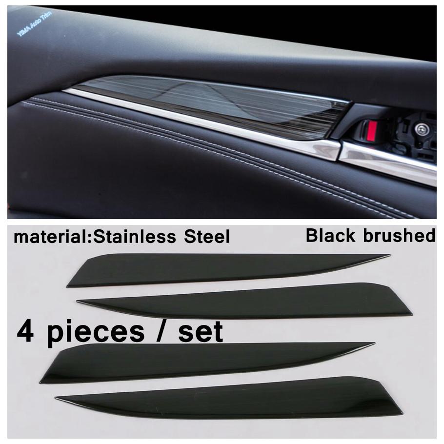 Black Brushed Window Lift Button / Door Handle Bowl / Gear Shift Box Decor Panel Cover Trim For Mazda 6  - 2024 Accessories