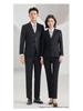 Professional Suit Sets: Women's Jackets & Men's Formal Interview Wear for Hotel Managers and Business Companies