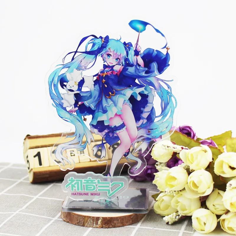 29 Types Hatsune Miku Anime Figure 16Cm Acrylic Key Chain Ornaments Presents Pendant Buckle Two-Sided Hatsune Miku Model TOYS Gift