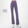 DAYCLOSET Utsvängda Yoga Yoga150 Damleggings, Hög Midja, Stretchiga, Snabbtorkande, (Storlek M, Lila)