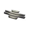 For Changan CS55 Plus   2024 Door Sill Kick Scuff Plate Protector Sticker Guard Pedal Cover Trim Car Styling Accessories