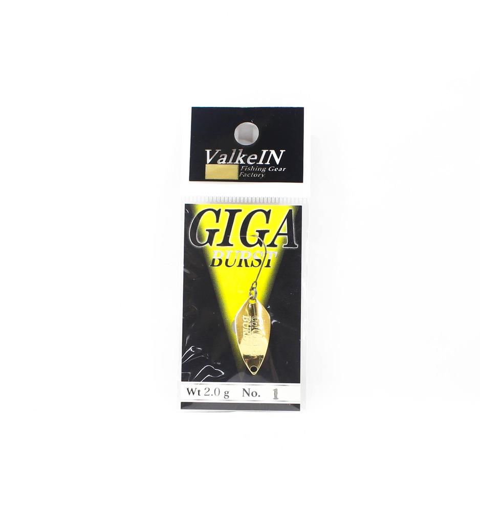 Valkein Spoon Giga Burst 2.0 grams Sinking Lure No.1 (9621)