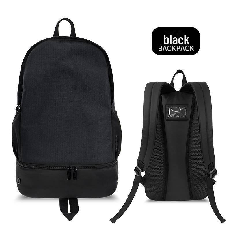 Men's Large Casual Backpack - Outdoor, Double-Duty, Logo Print, Laptop/Travel/School Bag