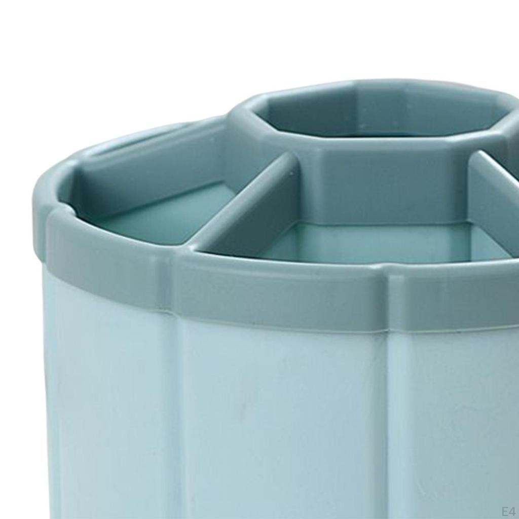 Degree Rotatable Pencil Cup Desk Pen Holder Boys Girls Large Capacity Desktop Stationery