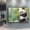 5D DIY diamantmaleri korssting dyr panda diamantbroderi mosaikk veggkunst hjemmedekorasjon