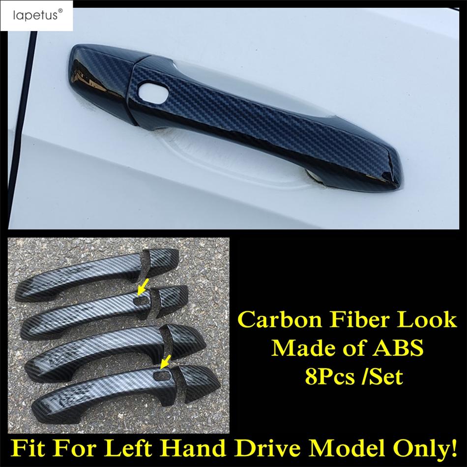 Car Outer Door Handle Bowl Frame Cover Trim For VW Volkswagen Golf 7 7.5 MK7 2014 -  ABS Chrome / Carbon Fiber Accessories