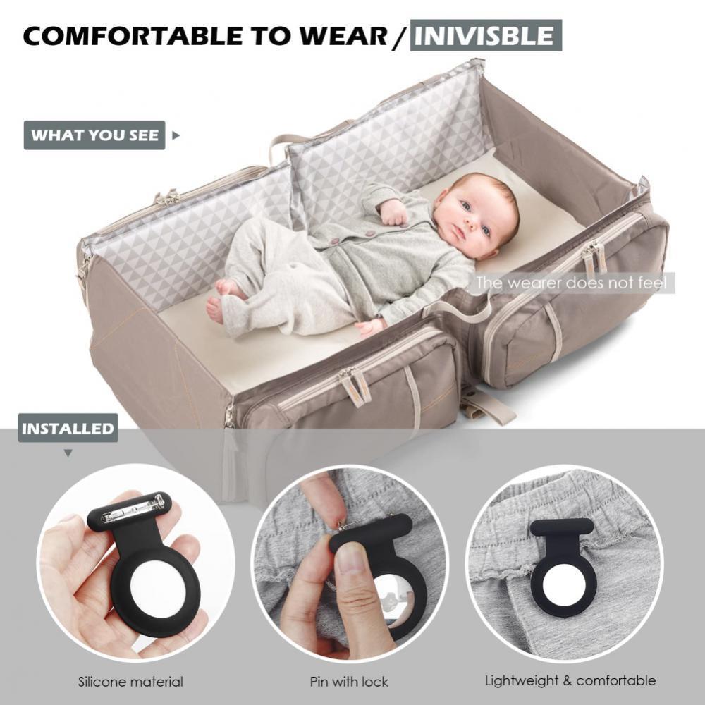 Custodia per custodia protettiva Airtag Tracker per Apple Airtags Custodia protettiva in silicone per abbigliamento per animali domestici per bambini anziani