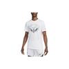 T Shirts Men's White Crew Neck Moderate Straight Fit FJ1504-100