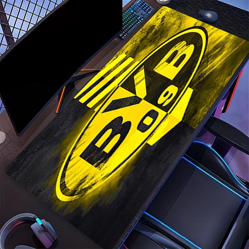 Borussia Dortmund Print Mauspads, für Tastaturpad Laptop PC Matte für Büro Heimgebrauch, Schreibtischdekoration, Perfektes Geburtstagsgeschenk für Gamer