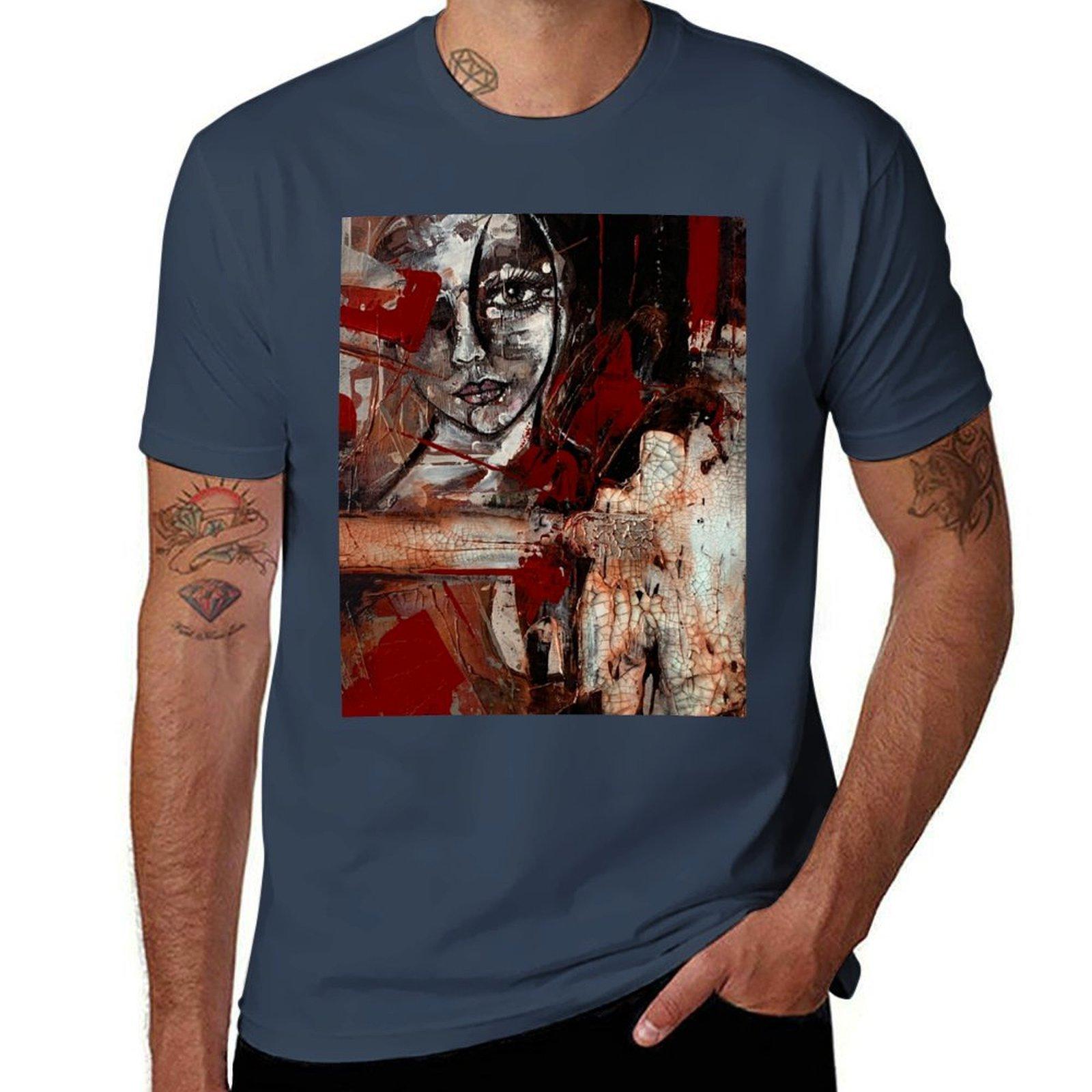 Telepathy TShirt Plus Size Loose Short Sleeve Top S