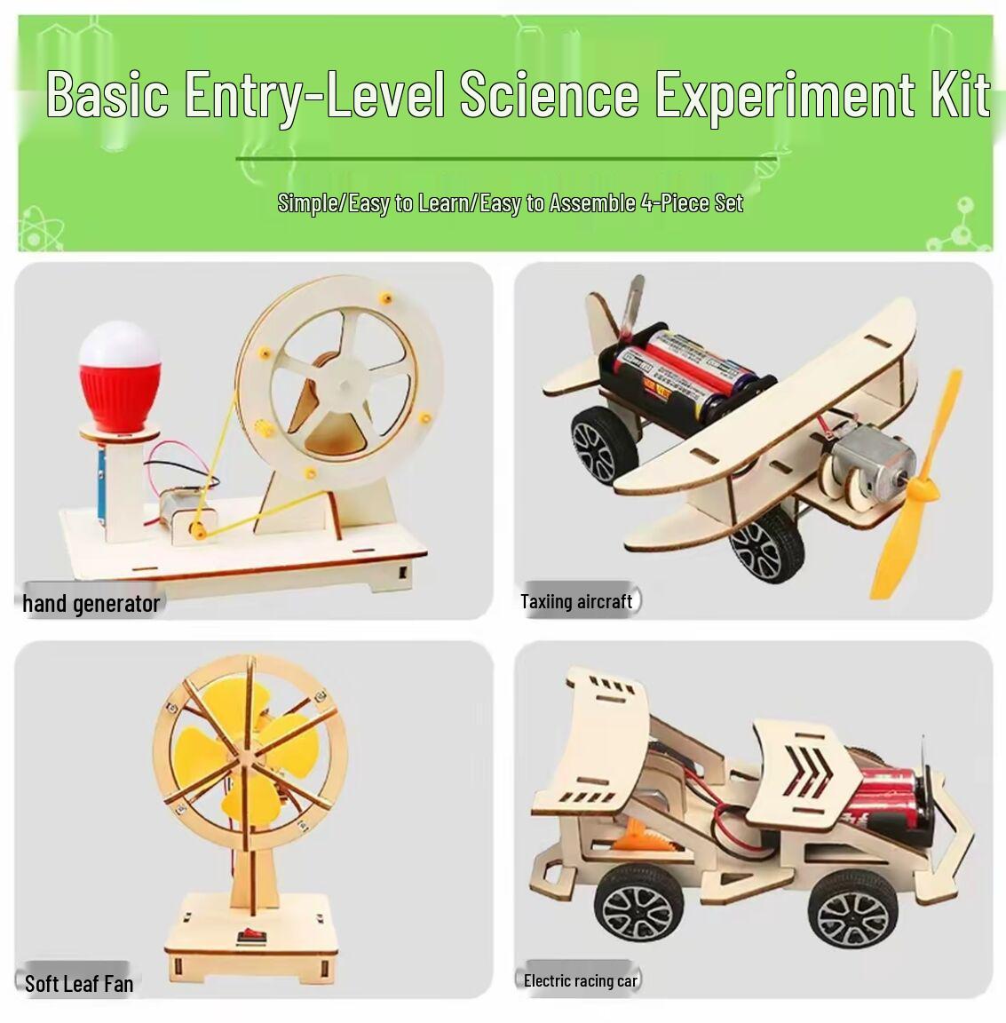 Kids STEAM Science Physics Experiment Kit: Educational Toy for Ages 3-14