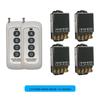 30A 220V AC High-Power Controller with 433MHz Wireless Remote for Water Pump/Motor.