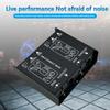 Metal Housing DI Box Double Channel Audios Isolator Hum Eliminators For Studio Recording Stage Use Noise reductions