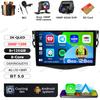 Car Radio Android 16 For Toyota RAV4 Rav 4 2005-2013 DVD Viedo Player DSP 5G WIFI Wireless Carplay Auto Multimedia QLED Qualcomm