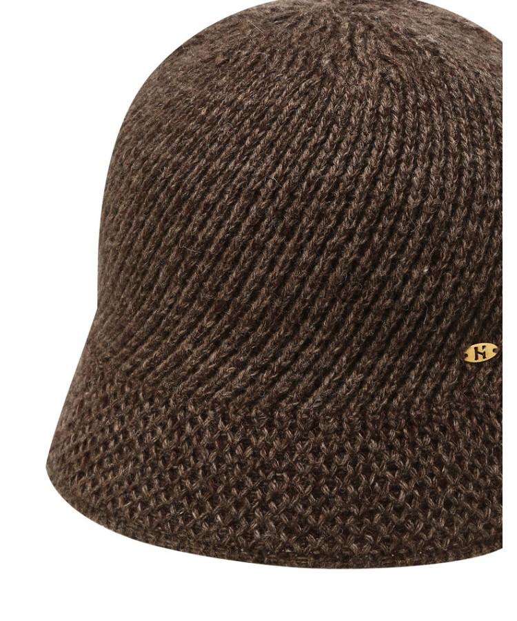 Hejiseuyeoseongaegseseoli [26Ss] [Hazzys Acc] Brown Woven Wool Blend Bucket Hat Hihe6E703W2