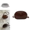 Pu Small Crossbody Bag With Solid Color Design For Casual Streetwear Fashion