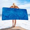 Cute Cartoon Cow Print Beach Towel Black and White Animal Polyester Quick Dry Bath Towel Summer Pool Swim Kids Girls Sand Free