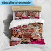 3PCS pop Lady music 3pcs Bedding,Including 3PCS Duvet Cover And 2pcs Pillowcases Perfect for Christmas,Ideal for Bedroom, Dormitory