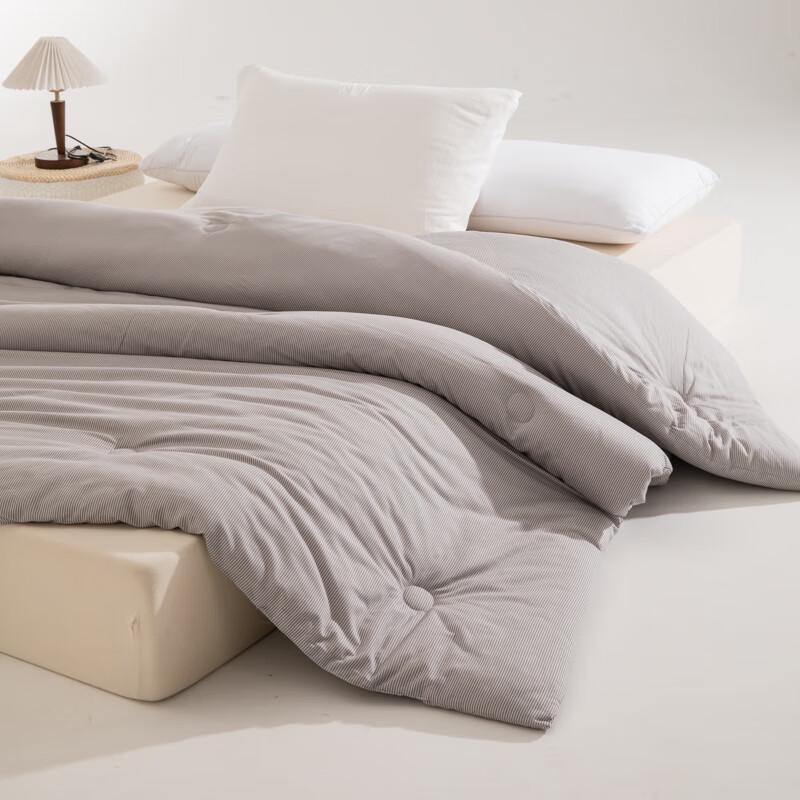 MUJI Thermostatic Soybean Striped Double Quilt