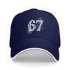 Spring Casual Baseball Cap 67 Halloween Funny Six Seven Meme Hunting Camping Trucker Hat For Men Adult Sun Fashion Baseball Caps