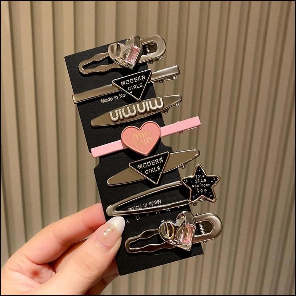 

Seven-piece Hair Clip Set One Size чёрный