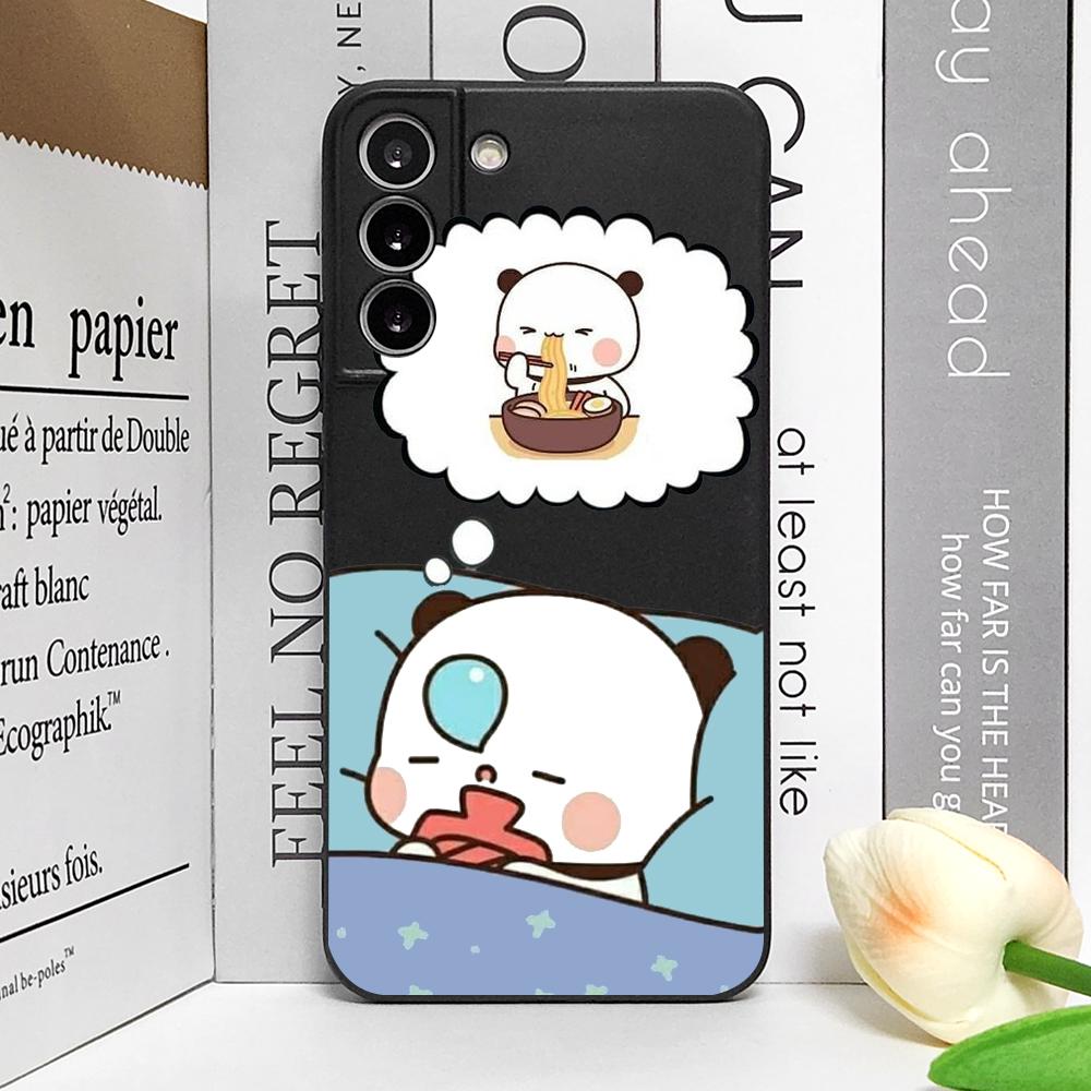 

Cute DUDU BUBU Couple Phone Case for Samsung Galaxy A55 A54 A53 A52 A51 A70 A31 A32 A13 4G 5G Soft Cover Creative Cartoon Fundas Samsung A22 4G